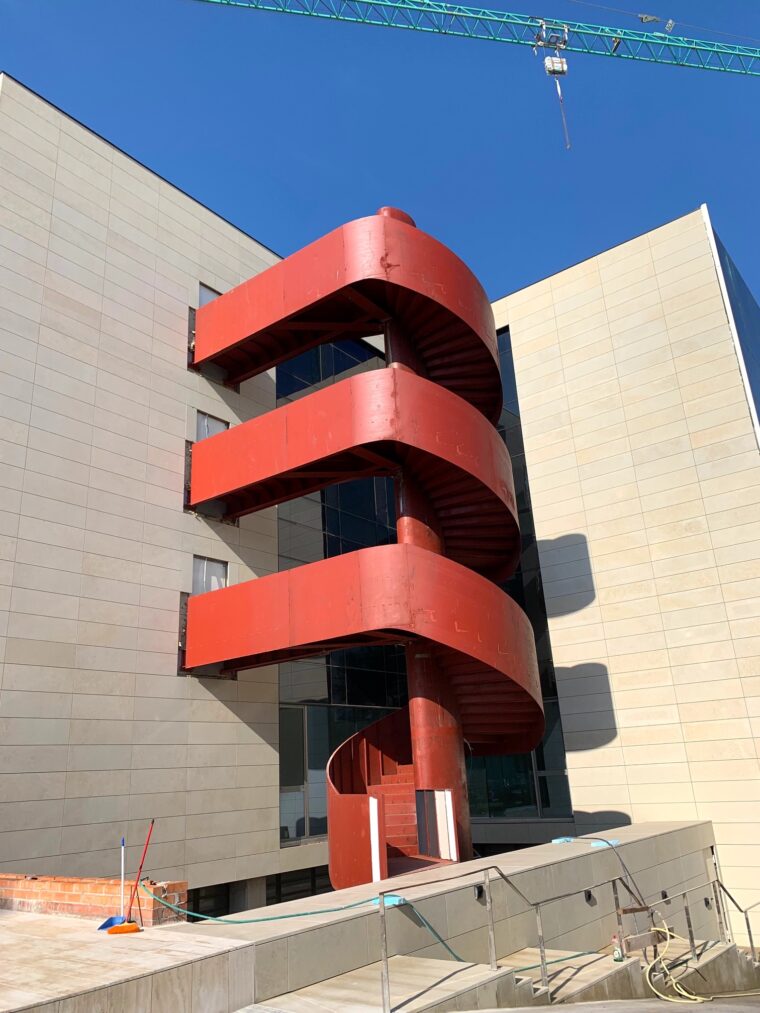 escalera cornella7 - Aluminio Hierro Valles